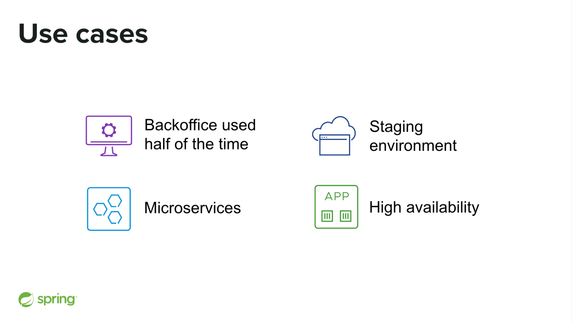 Scale to zero use cases